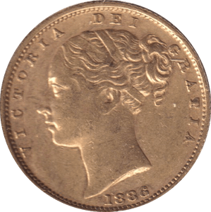 1886 GOLD SOVEREIGN ( GVF ) SYDNEY MINT - SOVEREIGN - Cambridgeshire Coins