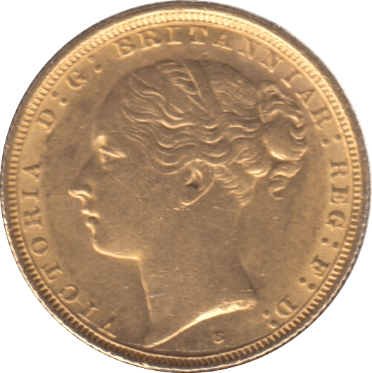 1886 GOLD SOVEREIGN ( GVF ) SYDNEY MINT - SOVEREIGN - Cambridgeshire Coins