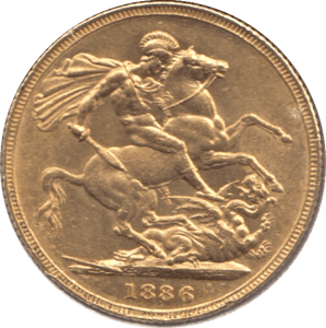 1886 GOLD SOVEREIGN ( GVF ) SYDNEY MINT - SOVEREIGN - Cambridgeshire Coins