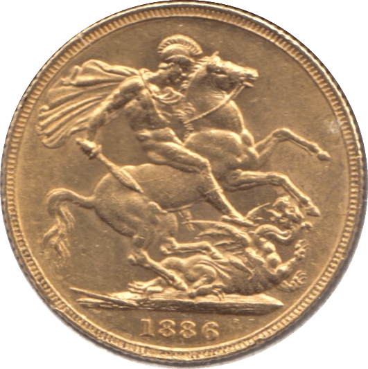 1886 GOLD SOVEREIGN ( GVF ) SYDNEY MINT - SOVEREIGN - Cambridgeshire Coins