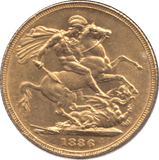 1886 GOLD SOVEREIGN ( GVF ) SYDNEY MINT - SOVEREIGN - Cambridgeshire Coins