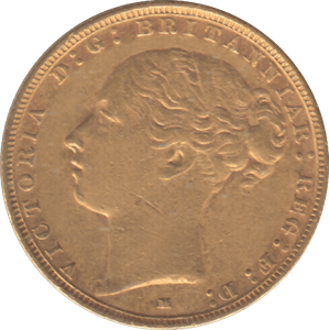 1886 GOLD SOVEREIGN MELBOURNE MINT ( GVF ) - SOVEREIGN - Cambridgeshire Coins