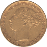 1886 GOLD SOVEREIGN MELBOURNE MINT ( GVF ) - SOVEREIGN - Cambridgeshire Coins