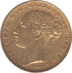 1886 GOLD SOVEREIGN ( VF ) MELBOURNE MINT - SOVEREIGN - Cambridgeshire Coins
