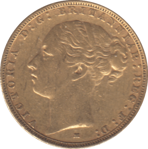 1886 GOLD SOVEREIGN ( VF ) MELBOURNE MINT - SOVEREIGN - Cambridgeshire Coins