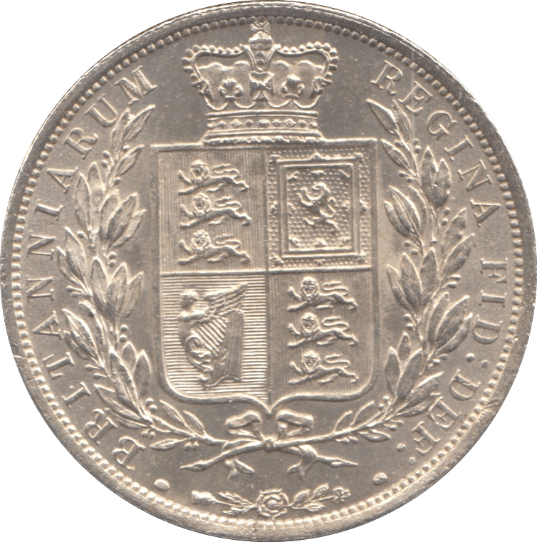 1886 HALFCROWN ( BU ) - WORLD COINS - Cambridgeshire Coins