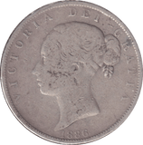 1886 HALFCROWN ( FINE ) - HALFCROWN - Cambridgeshire Coins