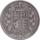 1886 HALFCROWN ( FINE ) - HALFCROWN - Cambridgeshire Coins