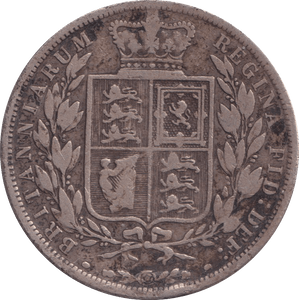 1886 HALFCROWN ( GF ) - HALFCROWN - Cambridgeshire Coins