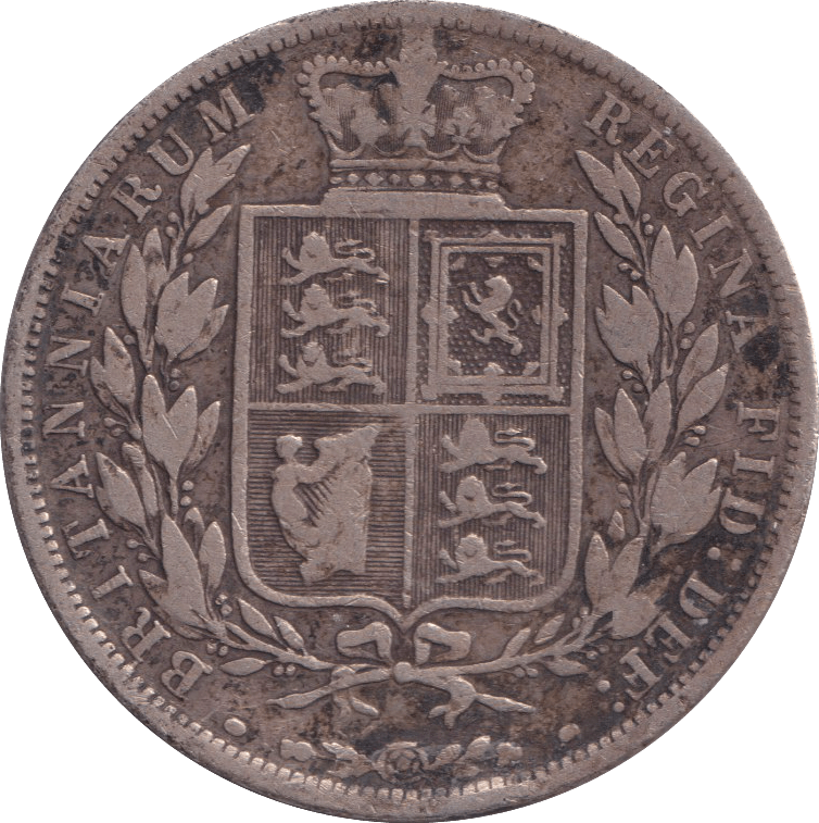1886 HALFCROWN ( GF ) - HALFCROWN - Cambridgeshire Coins