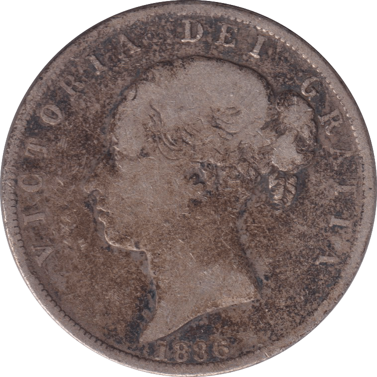 1886 HALFCROWN ( GF ) - HALFCROWN - Cambridgeshire Coins