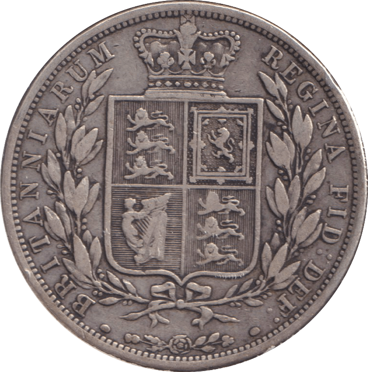 1886 HALFCROWN ( GF ) - WORLD COINS - Cambridgeshire Coins