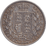 1886 HALFCROWN ( GVF ) - HALFCROWN - Cambridgeshire Coins