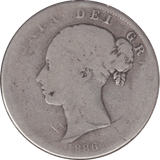 1886 HALFCROWN ( NF ) - HALFCROWN - Cambridgeshire Coins