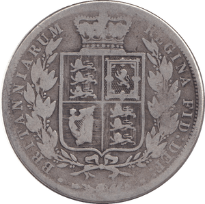 1886 HALFCROWN ( NF ) - HALFCROWN - Cambridgeshire Coins