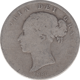 1886 HALFCROWN ( NF ) - HALFCROWN - Cambridgeshire Coins