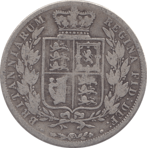 1886 HALFCROWN ( NF ) - HALFCROWN - Cambridgeshire Coins