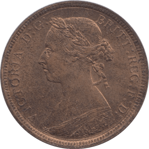 1886 HALFPENNY ( AUNC ) - Halfpenny - Cambridgeshire Coins