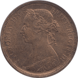 1886 HALFPENNY ( AUNC ) - Halfpenny - Cambridgeshire Coins