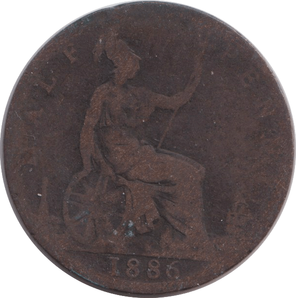 1886 HALFPENNY ( FAIR ) - HALFPENNY - Cambridgeshire Coins