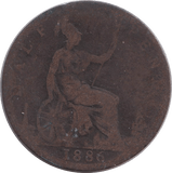 1886 HALFPENNY ( FAIR ) - HALFPENNY - Cambridgeshire Coins