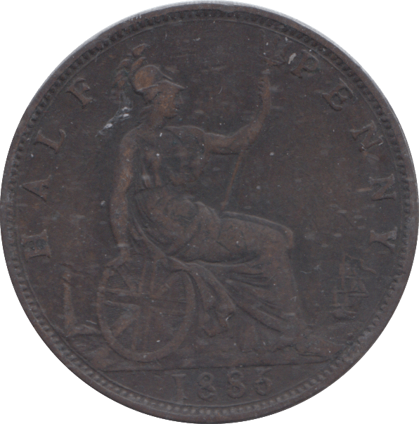 1886 HALFPENNY ( GF ) - HALFPENNY - Cambridgeshire Coins