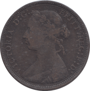 1886 HALFPENNY ( GF ) - HALFPENNY - Cambridgeshire Coins