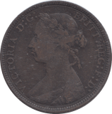 1886 HALFPENNY ( GF ) - HALFPENNY - Cambridgeshire Coins