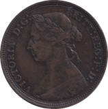 1886 HALFPENNY ( GVF ) - HALFPENNY - Cambridgeshire Coins