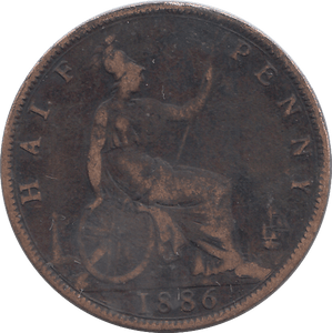 1886 HALFPENNY ( NF ) - HALFPENNY - Cambridgeshire Coins