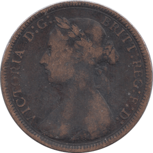 1886 HALFPENNY ( NF ) - HALFPENNY - Cambridgeshire Coins