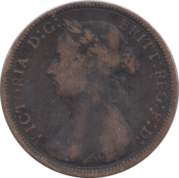 1886 HALFPENNY ( NF ) - HALFPENNY - Cambridgeshire Coins
