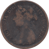 1886 HALFPENNY ( NF ) - HALFPENNY - Cambridgeshire Coins