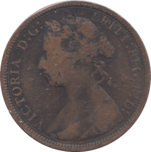 1886 HALFPENNY ( NF ) - HALFPENNY - Cambridgeshire Coins