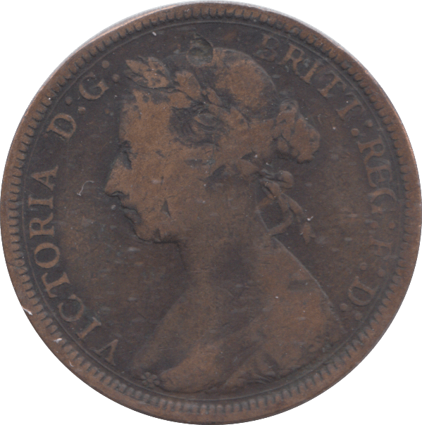 1886 HALFPENNY ( NF ) - HALFPENNY - Cambridgeshire Coins