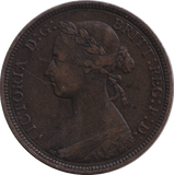 1886 HALFPENNY ( VF ) - HALFPENNY - Cambridgeshire Coins