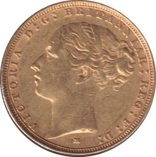 1886 M 2 GOLD SOVEREIGN ( EF ) - SOVEREIGN - Cambridgeshire Coins