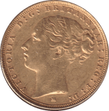 1886 M 2 GOLD SOVEREIGN ( EF ) - SOVEREIGN - Cambridgeshire Coins