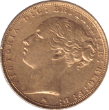 1886 M 3 GOLD SOVEREIGN ( EF ) - SOVEREIGN - Cambridgeshire Coins