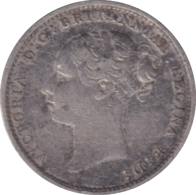 1886 MAUNDY THREEPENCE ( VF ) - MAUNDY THREEPENCE - Cambridgeshire Coins