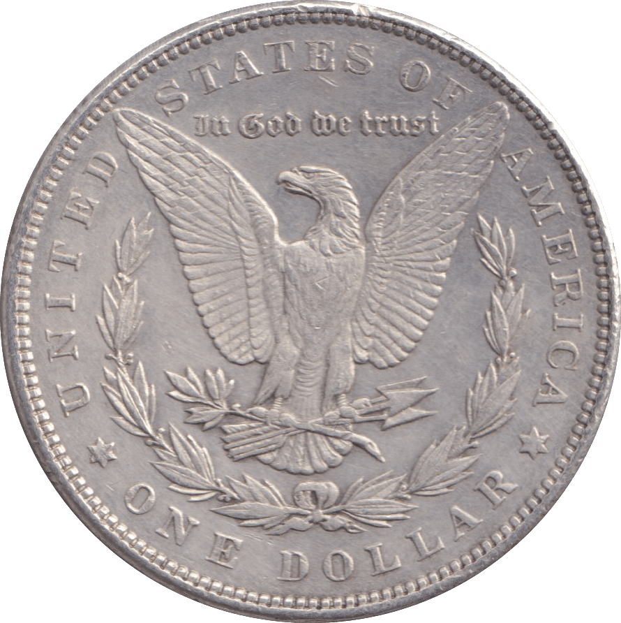 1886 MORGAN DOLLAR USA PHILADEPHIA MINT - SILVER WORLD COINS - Cambridgeshire Coins