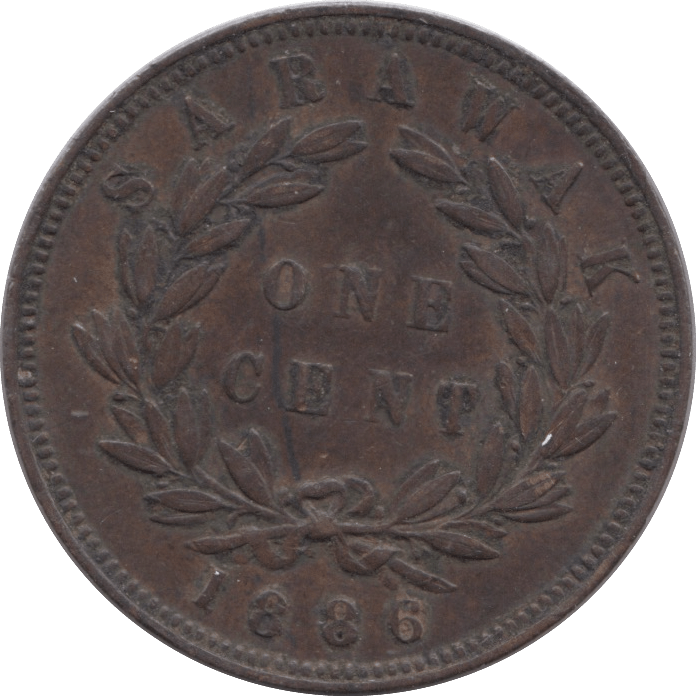 1886 ONE CENT USA - WORLD COINS - Cambridgeshire Coins