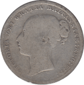 1886 ONE SHILLING ( FINE ) - SHILLING - Cambridgeshire Coins