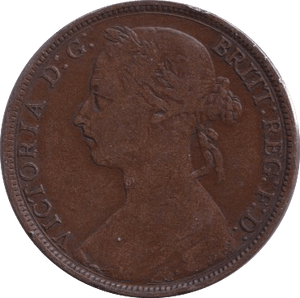 1886 PENNY ( FINE ) - PENNY - Cambridgeshire Coins