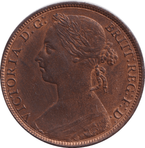 1886 PENNY ( UNC ) - PENNY - Cambridgeshire Coins