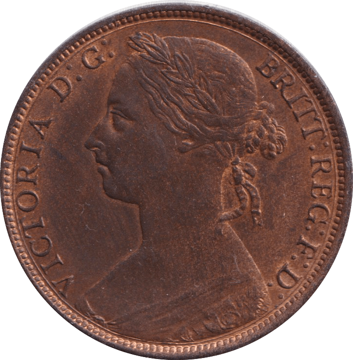 1886 PENNY ( UNC ) - PENNY - Cambridgeshire Coins