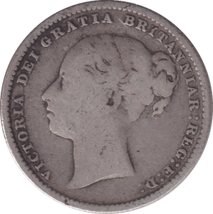1886 SHILLING ( F ) - Shilling - Cambridgeshire Coins