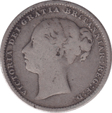 1886 SHILLING ( F ) - Shilling - Cambridgeshire Coins