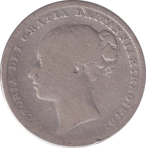 1886 SHILLING ( F ) - Shilling - Cambridgeshire Coins