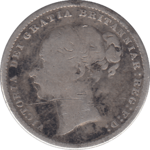 1886 SHILLING ( FAIR ) - SHILLING - Cambridgeshire Coins